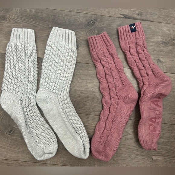 Pajar Accessories - Pajar Men's Cream and Pink Casual Socks Set
